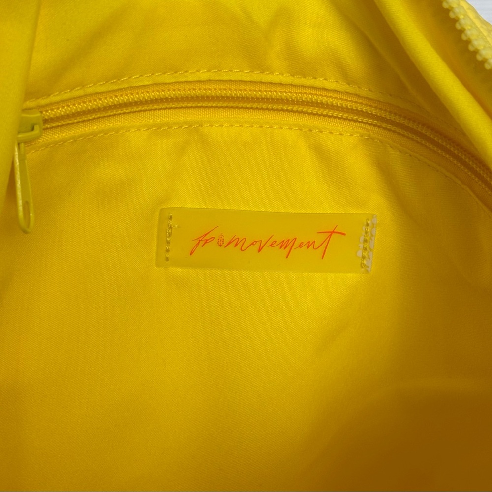 Free People FP Movement Quilted Carryall Bag Sour Citrus NWT - Picture 11 of 13